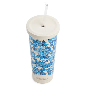 Heritage Floral 24-Ounce Double Wall Vacuum Insulated Stainless Steel Tumbler